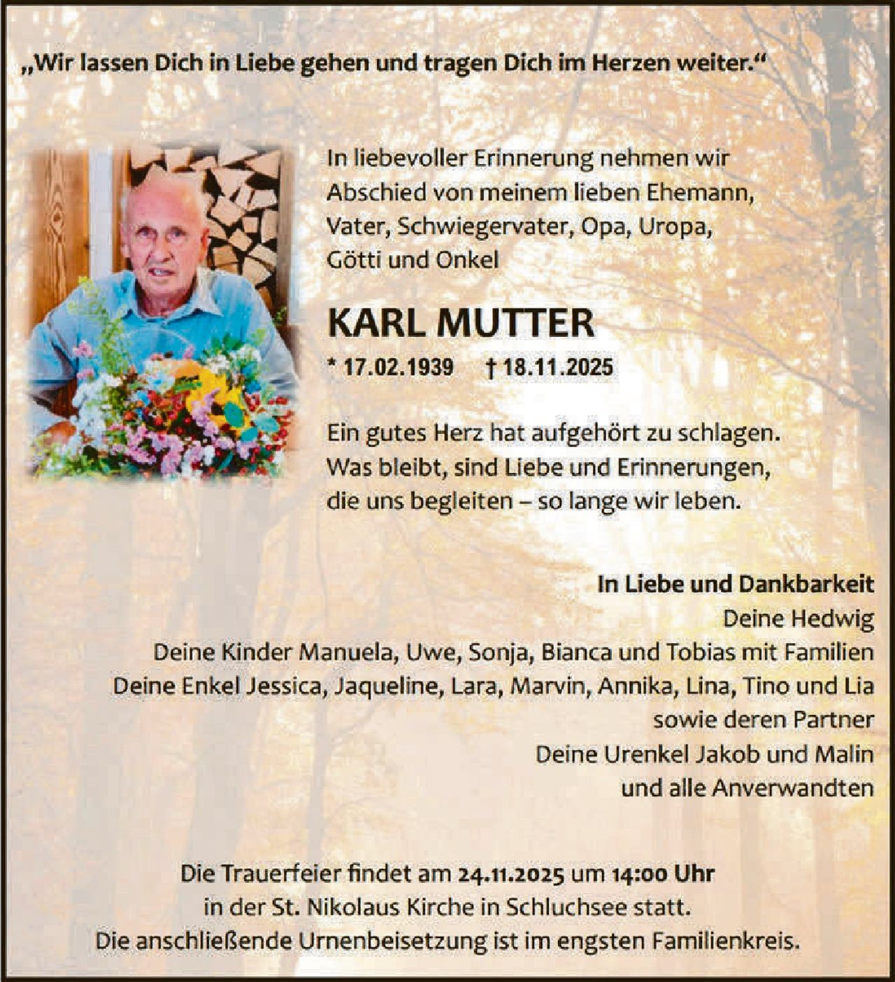 Ankündigung
