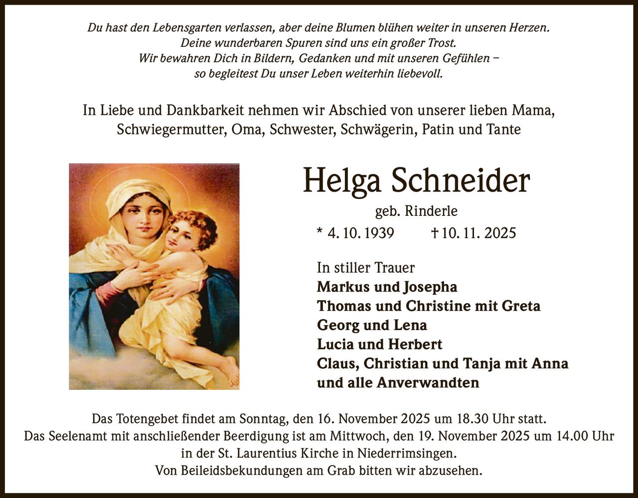 Ankündigung