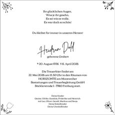 Ankündigung
