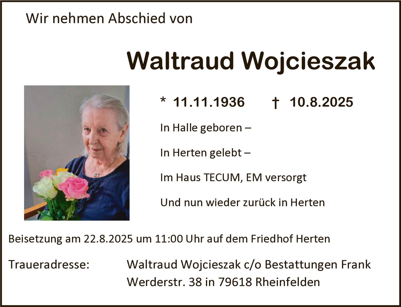 Ankündigung
