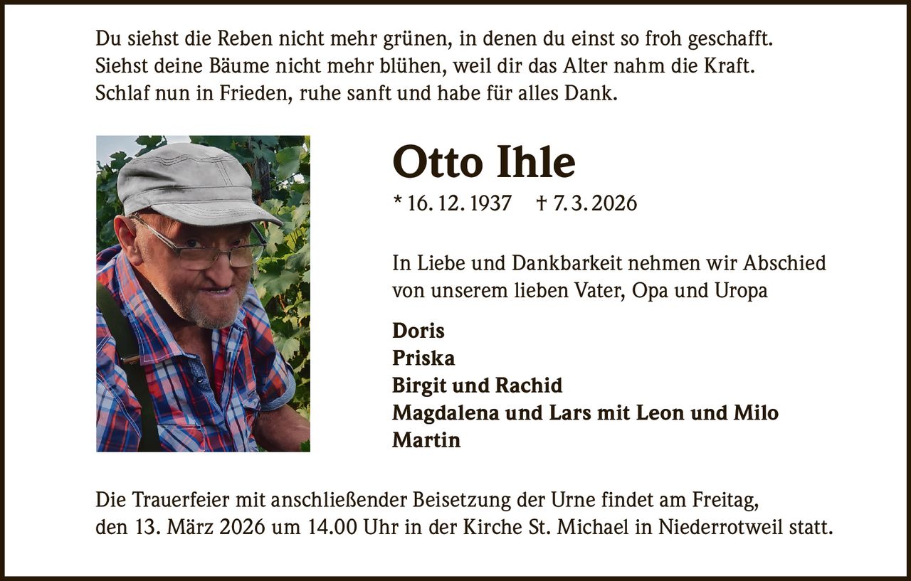 Ankündigung