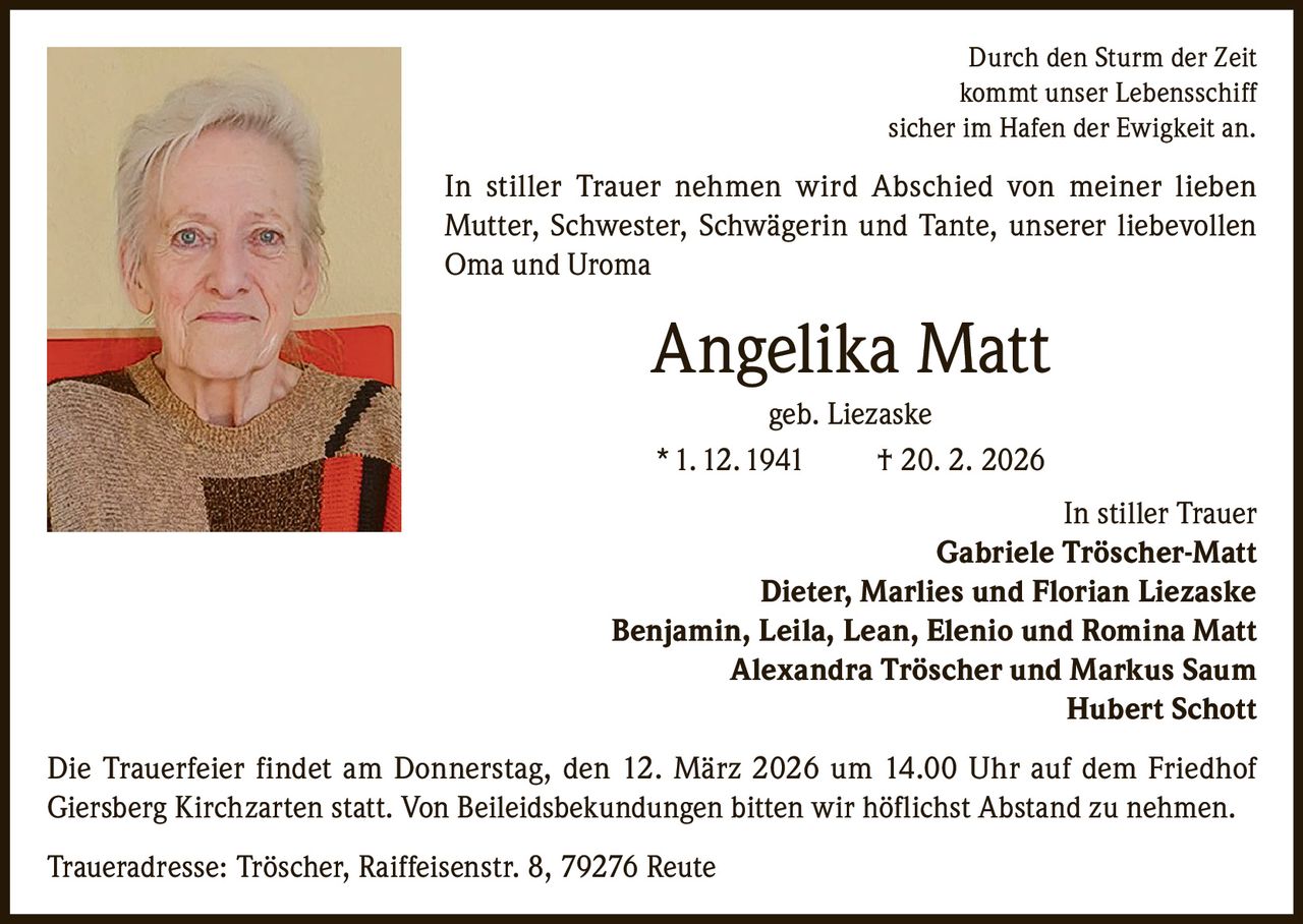 Ankündigung
