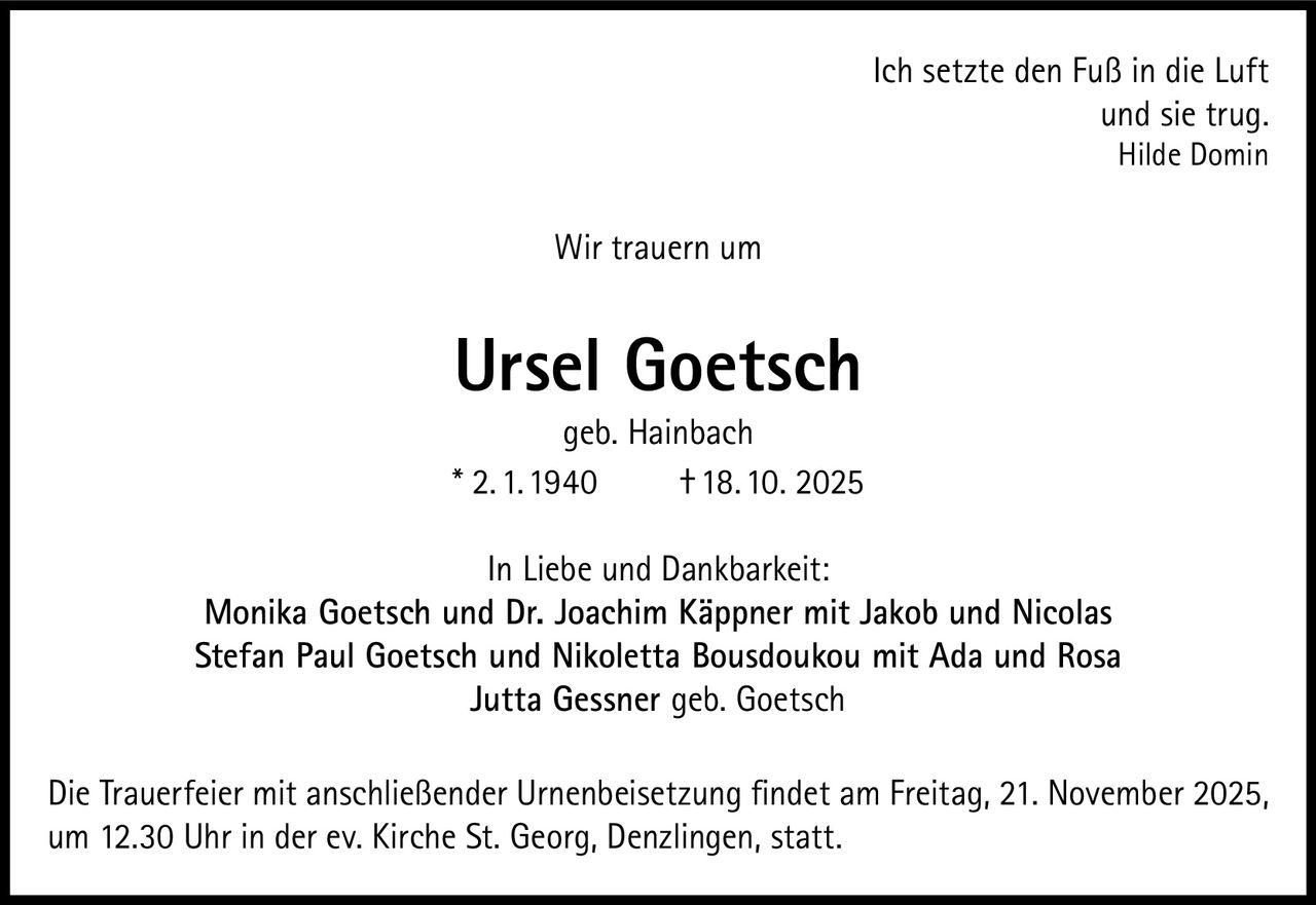 Ankündigung