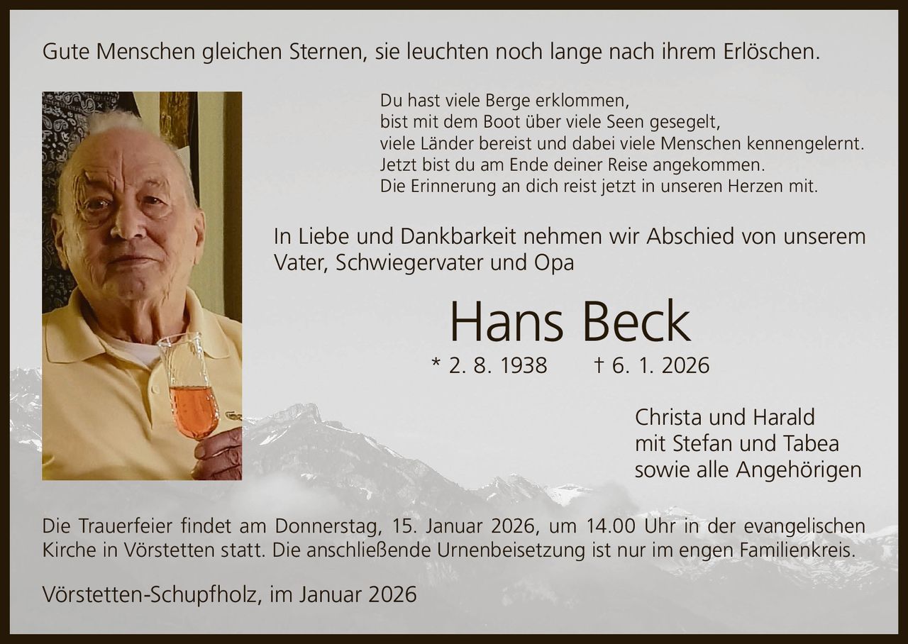 Ankündigung