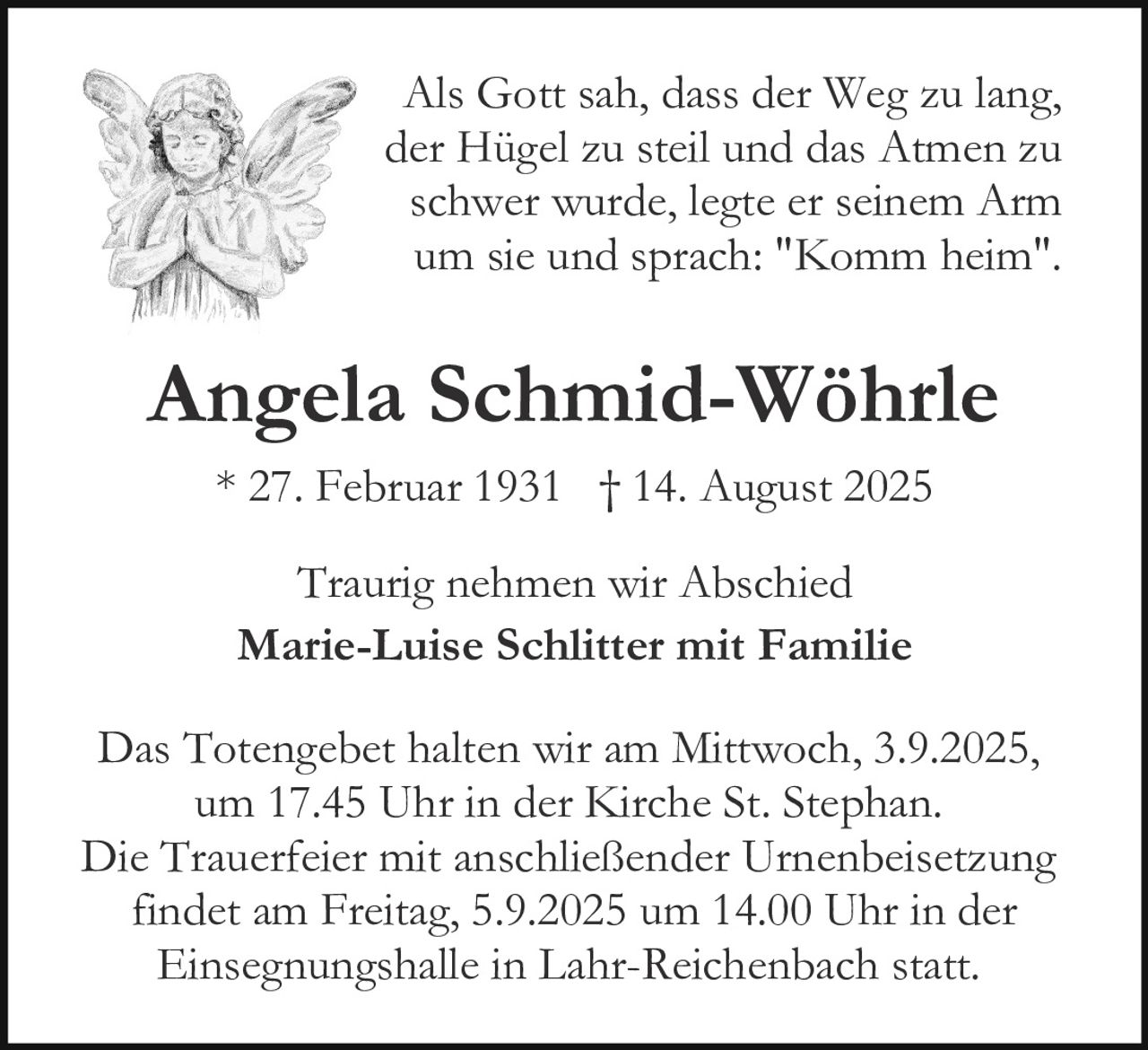 Ankündigung