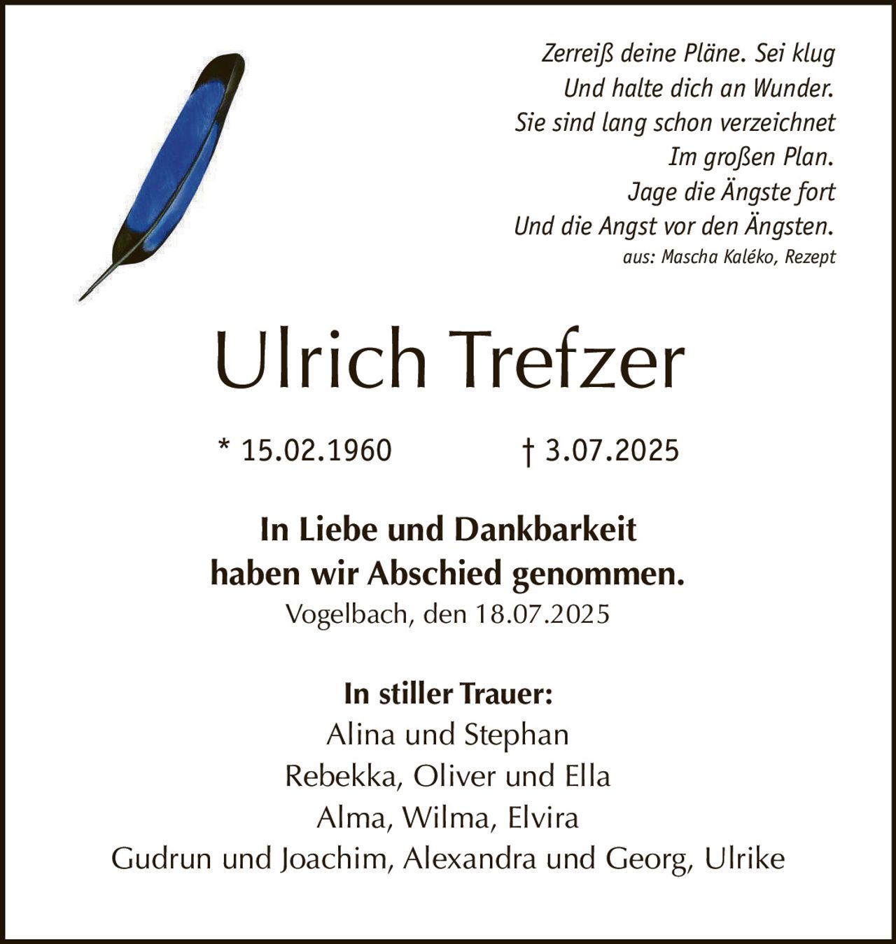 Ankündigung