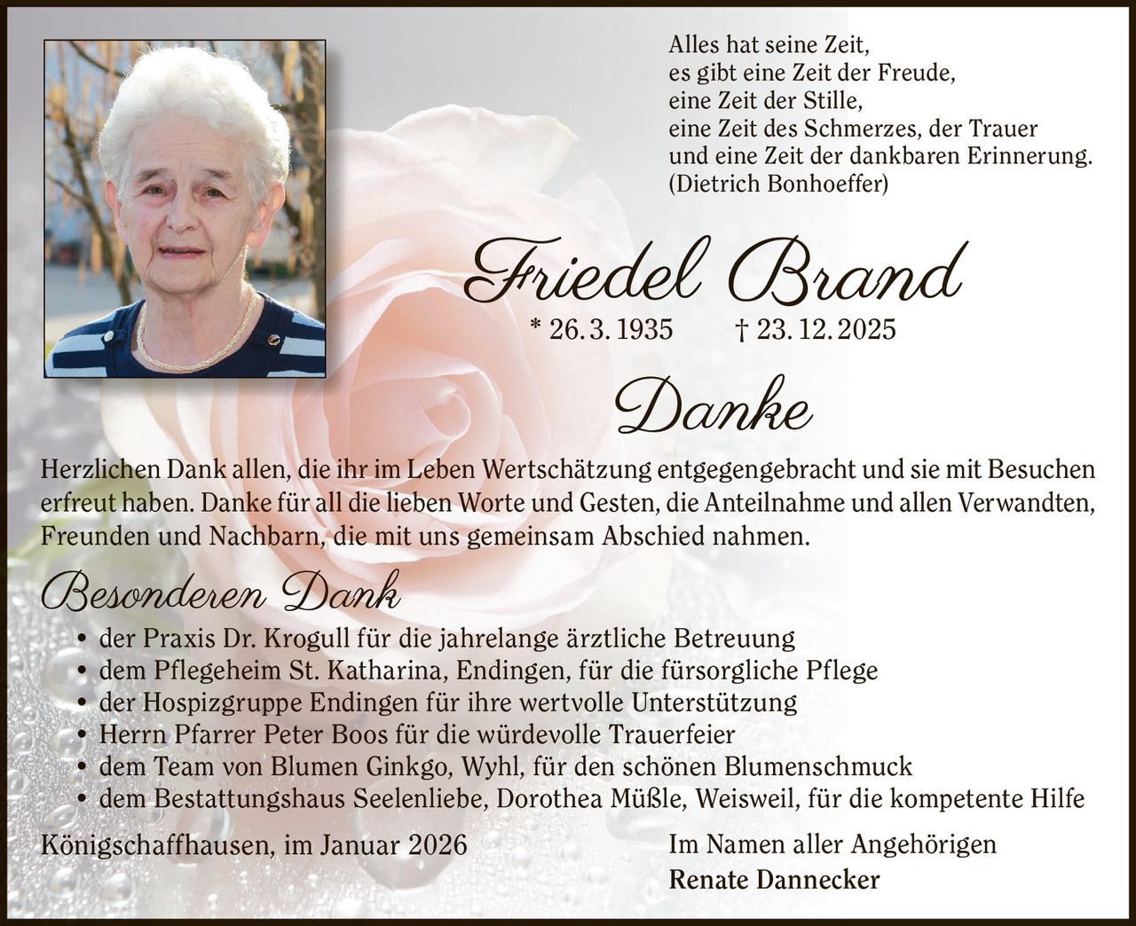 Ankündigung