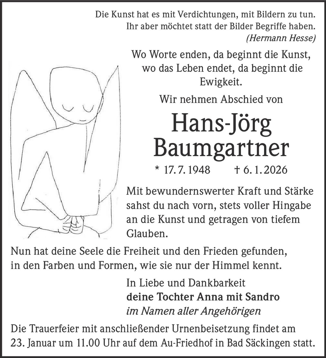 Ankündigung