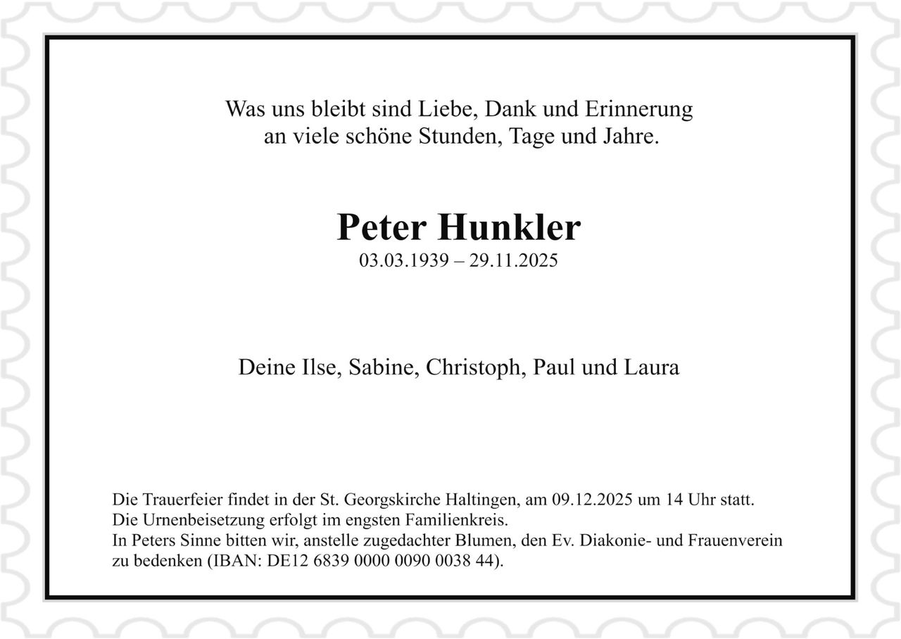 Ankündigung