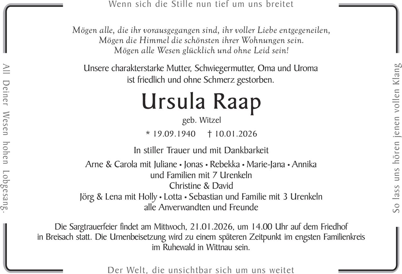 Ankündigung