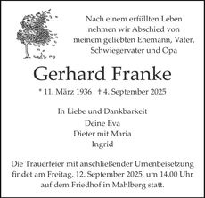 Ankündigung