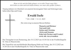 Ankündigung