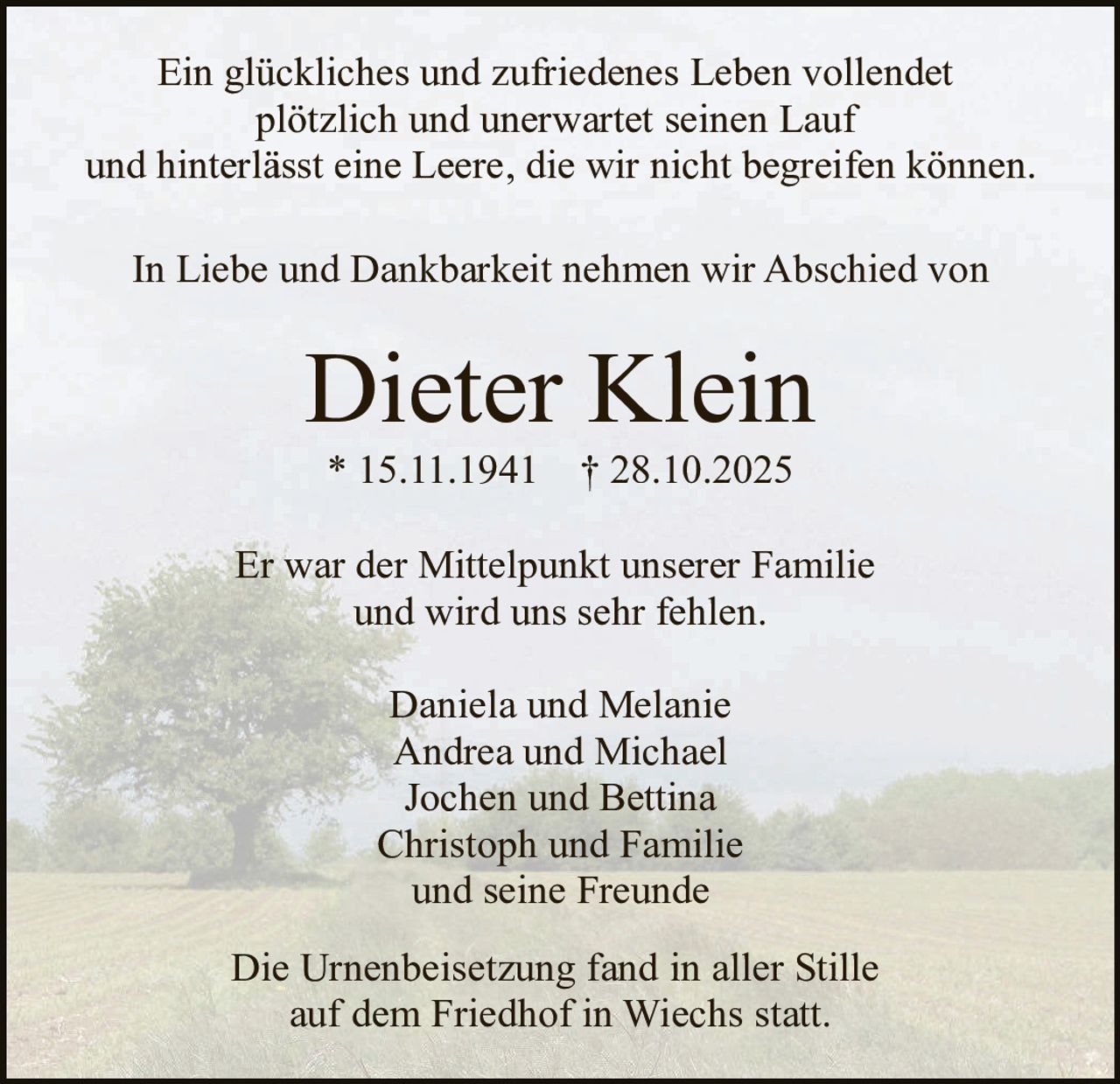 Ankündigung