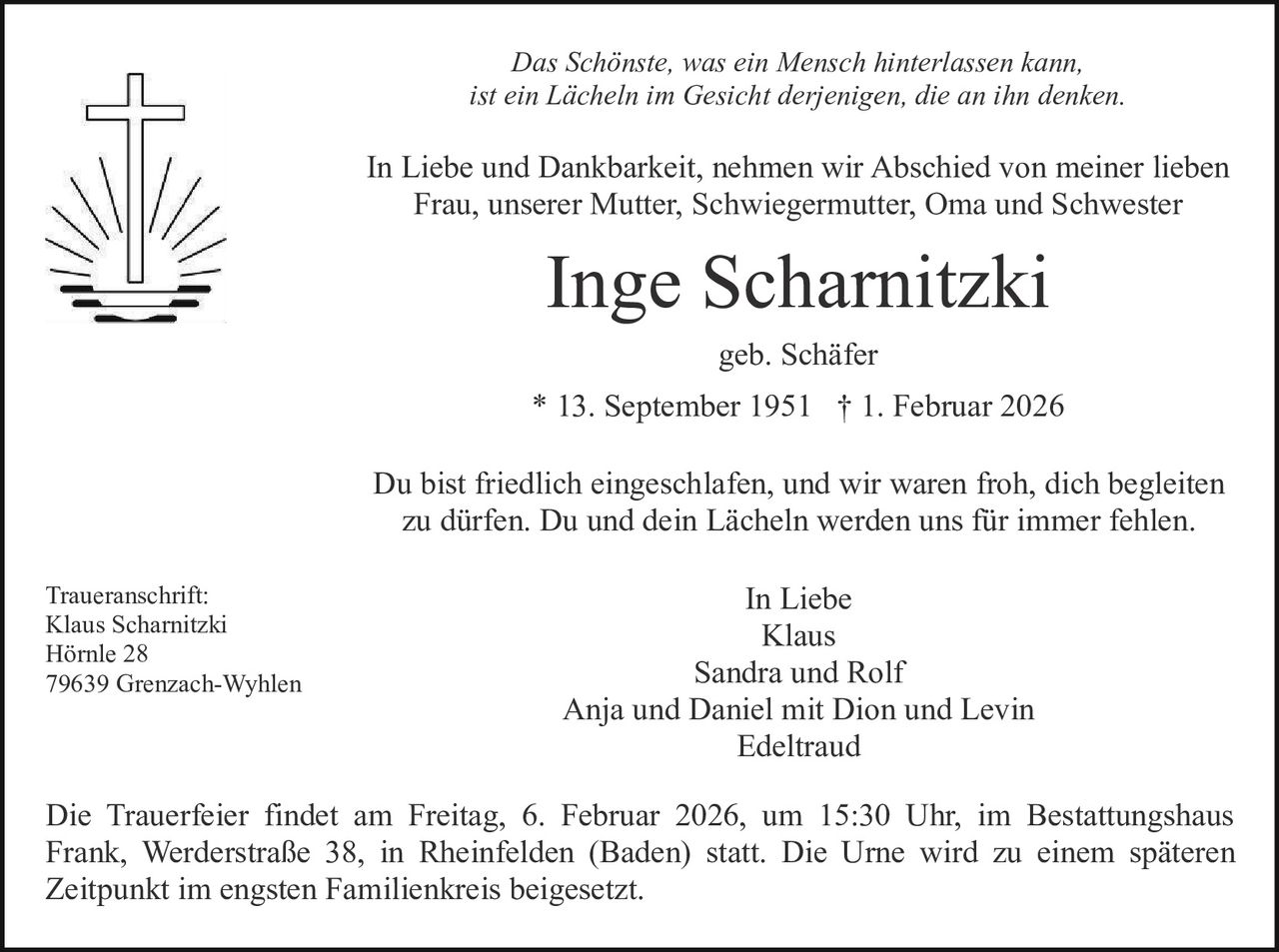 Ankündigung