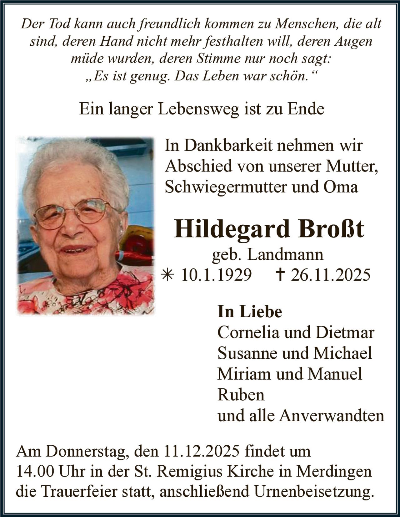 Ankündigung