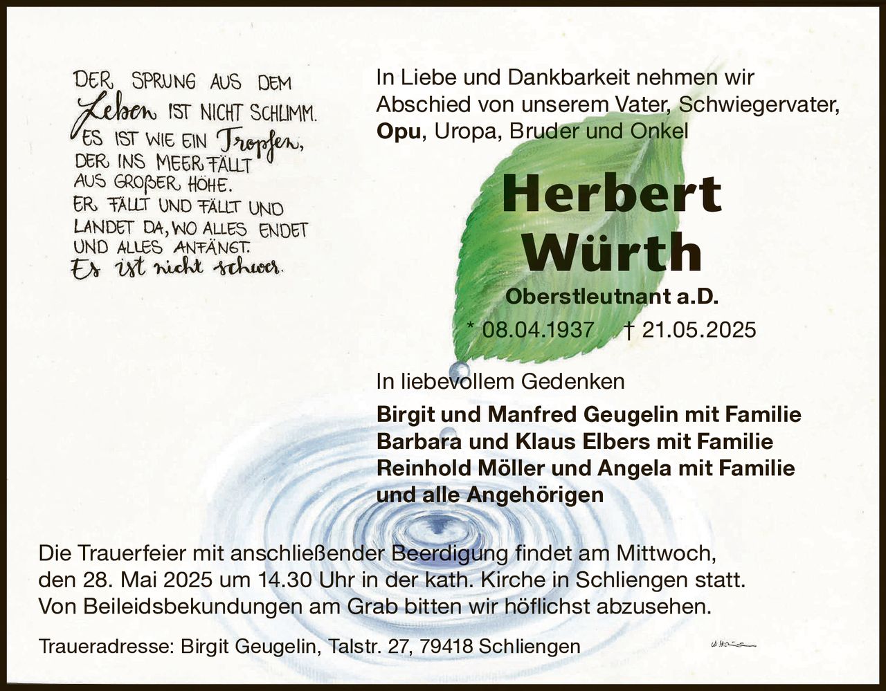 Ankündigung