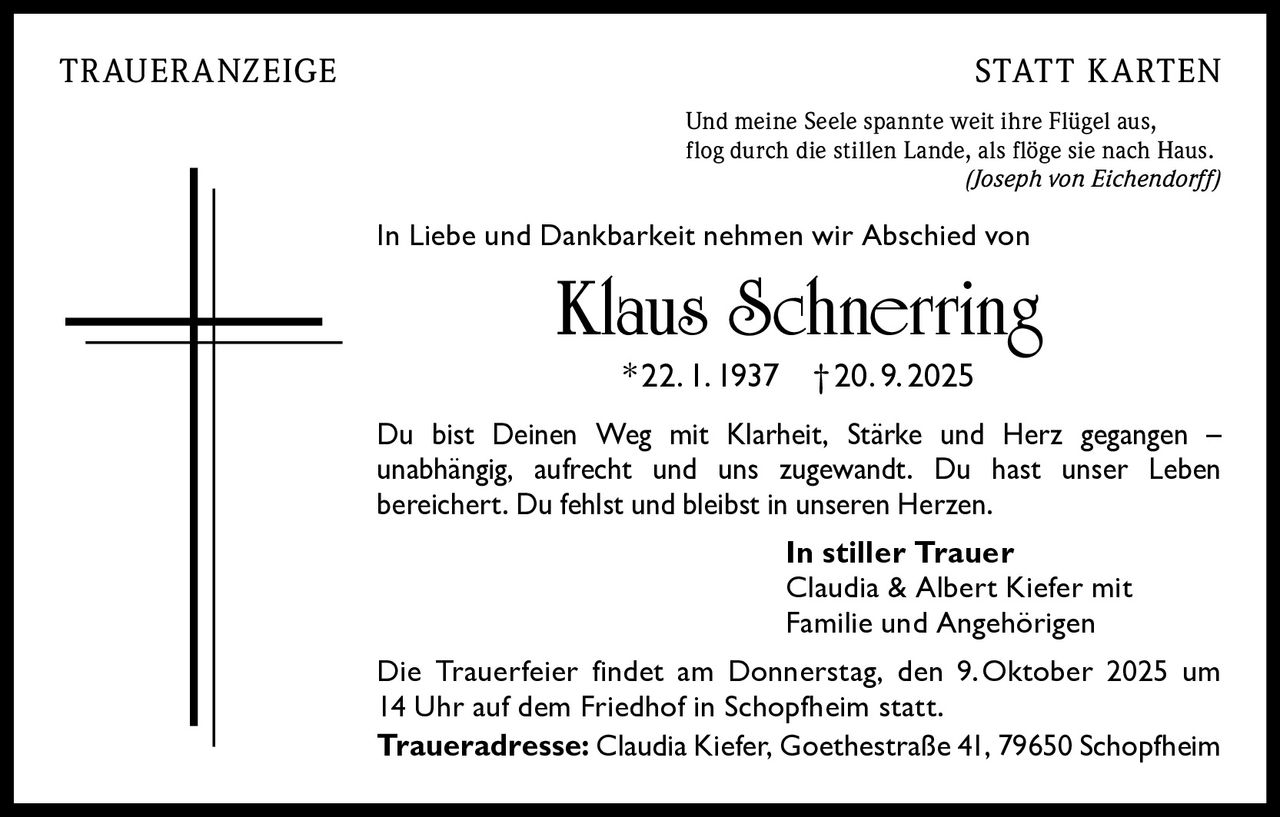 Ankündigung