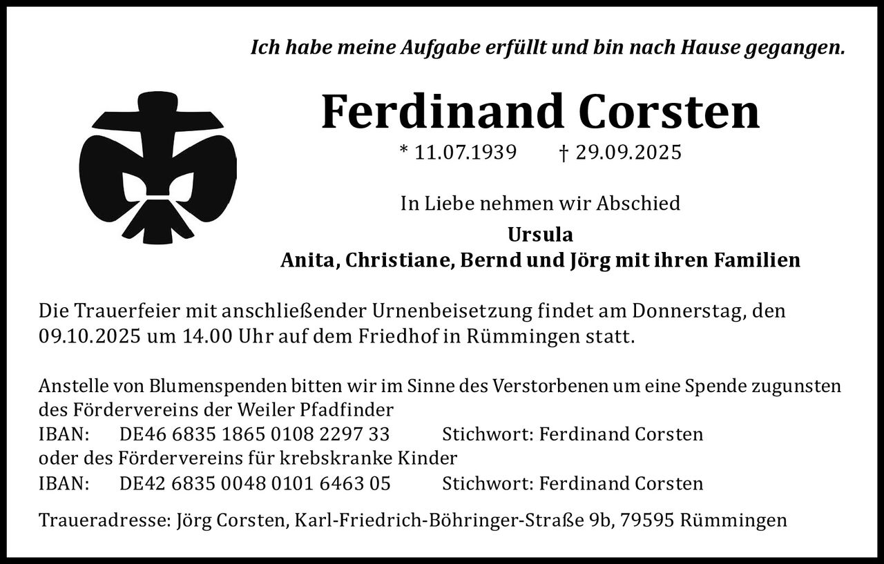 Ankündigung