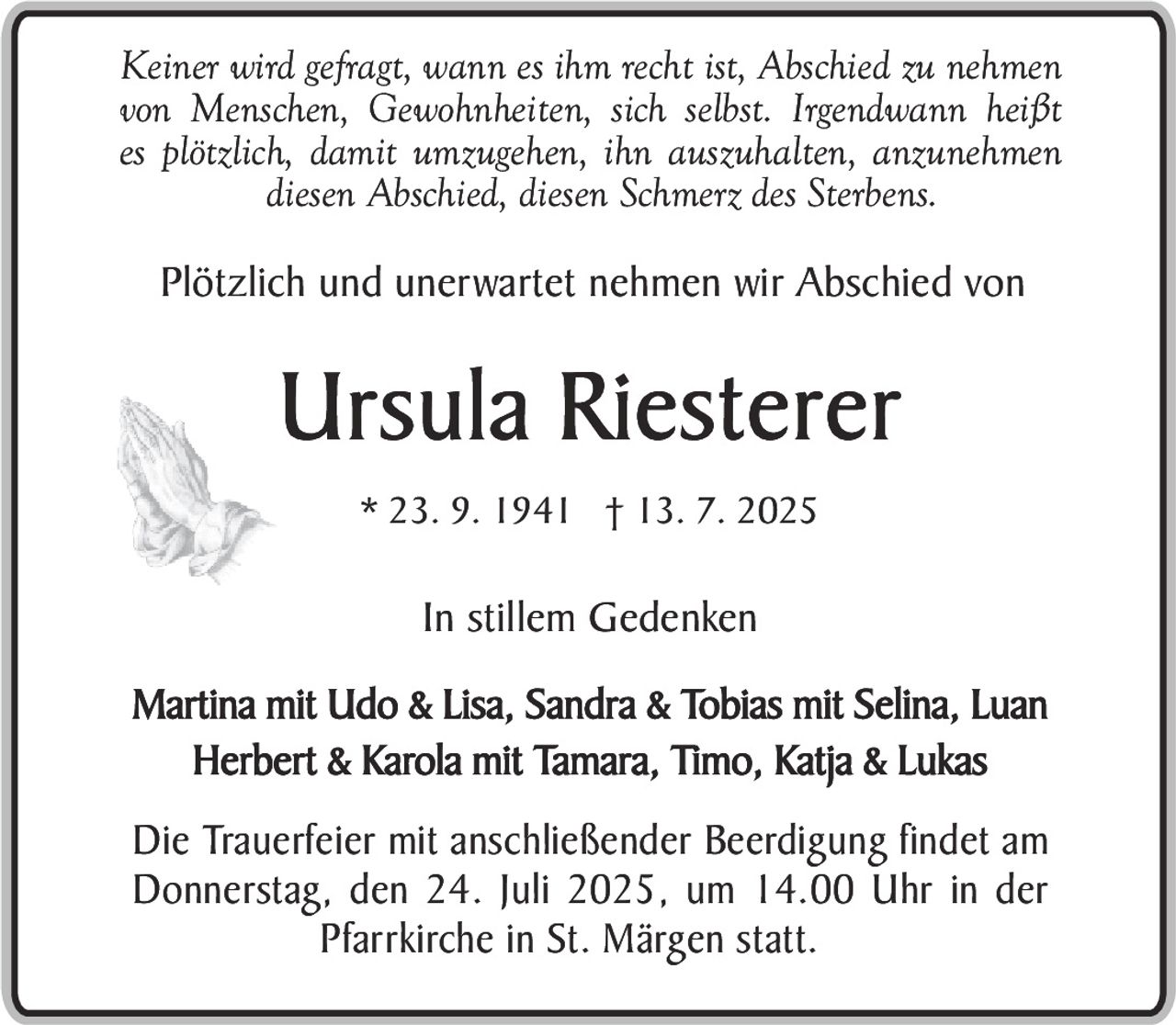 Ankündigung