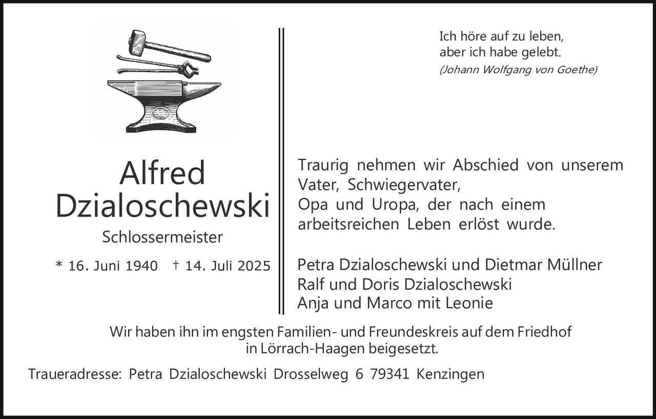 Ankündigung
