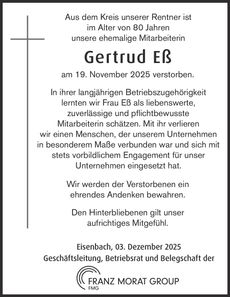 Announcement