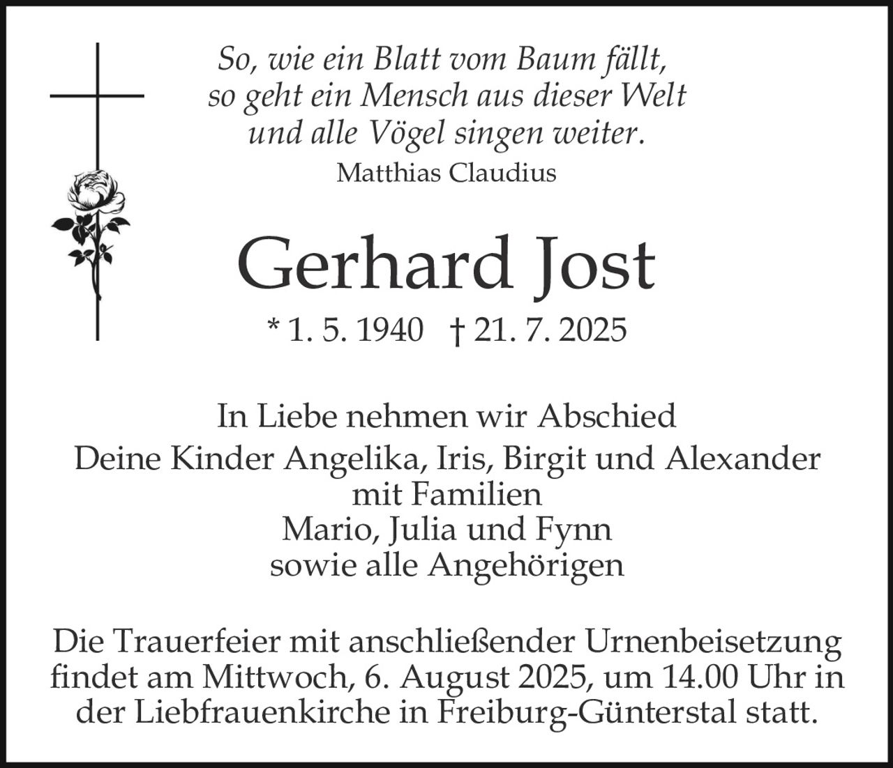 Ankündigung