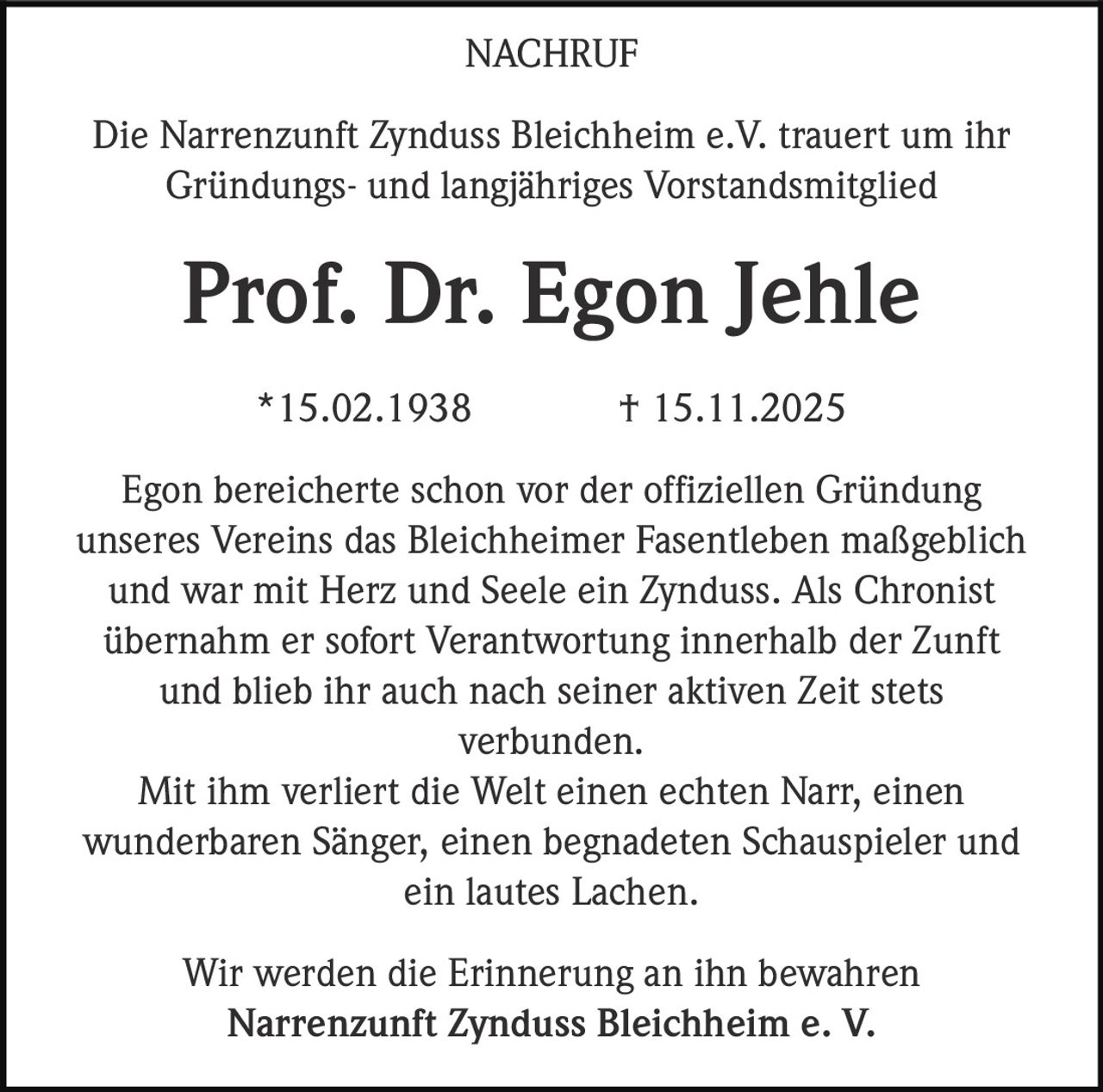 Ankündigung