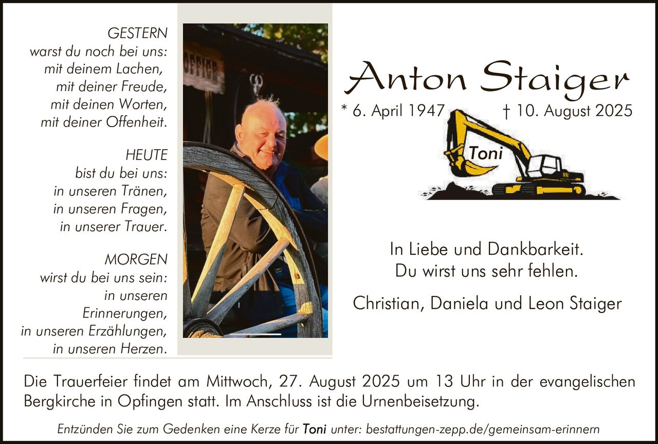 Ankündigung