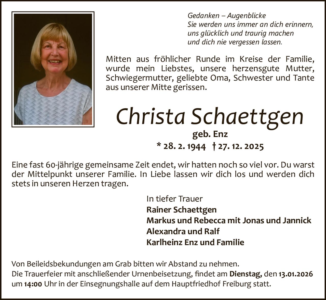 Ankündigung