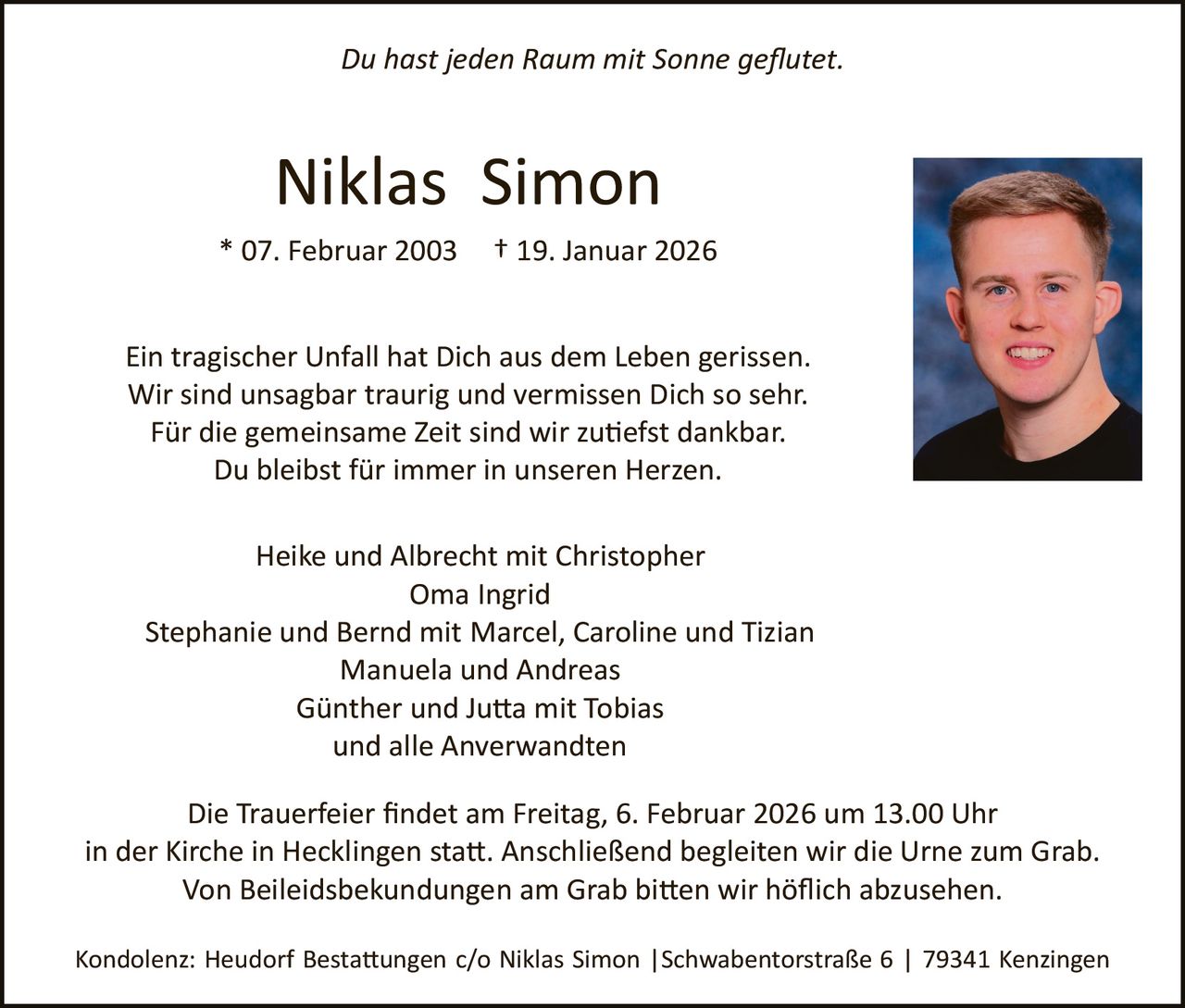 Ankündigung