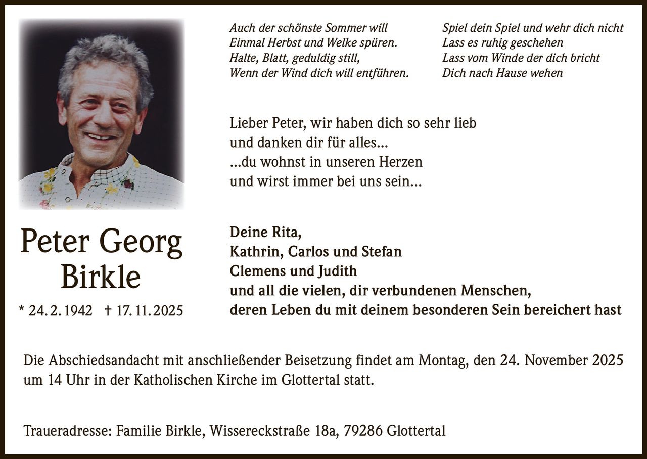 Ankündigung