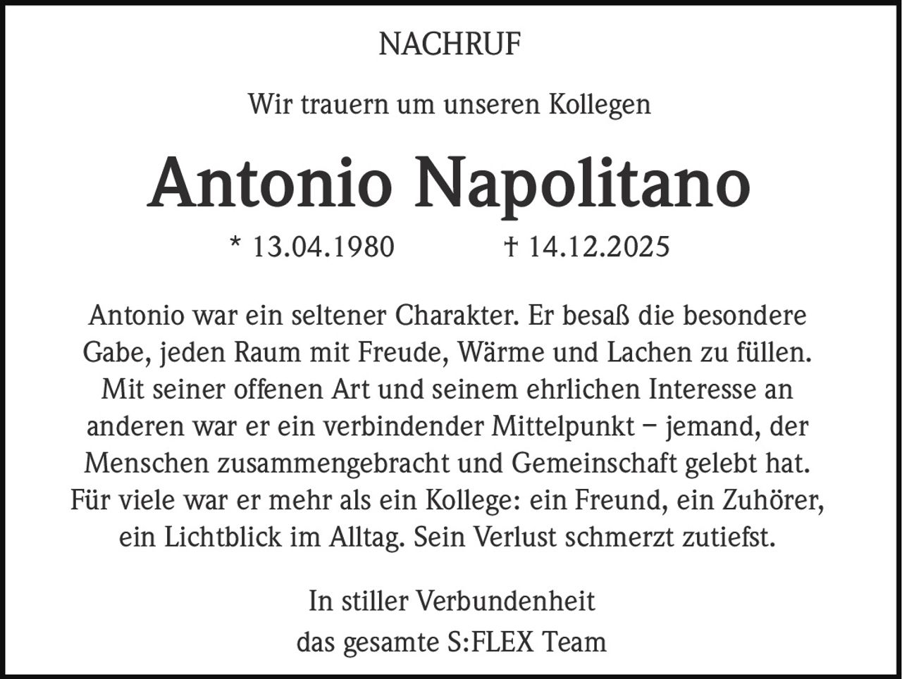 Ankündigung