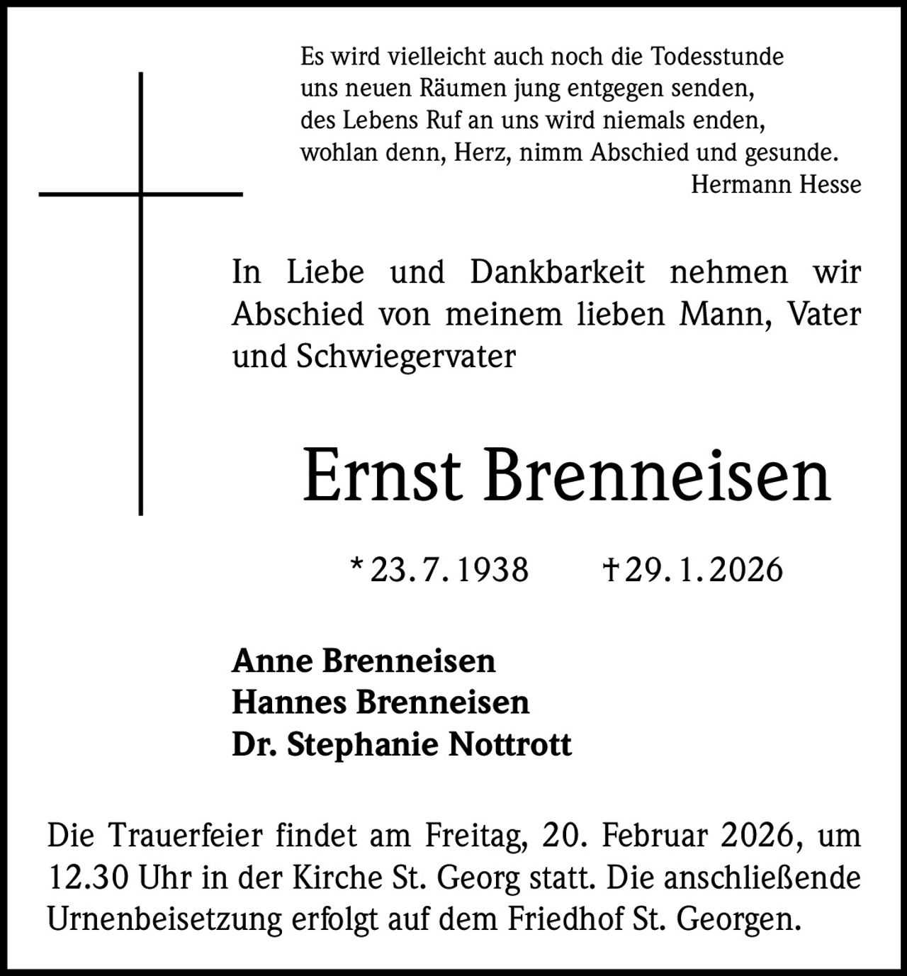 Ankündigung