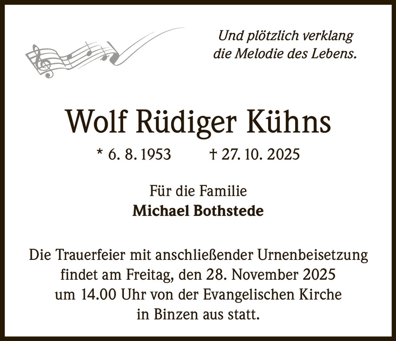 Ankündigung