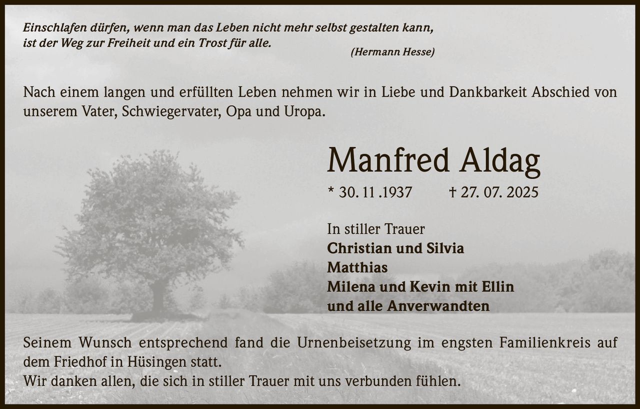 Ankündigung