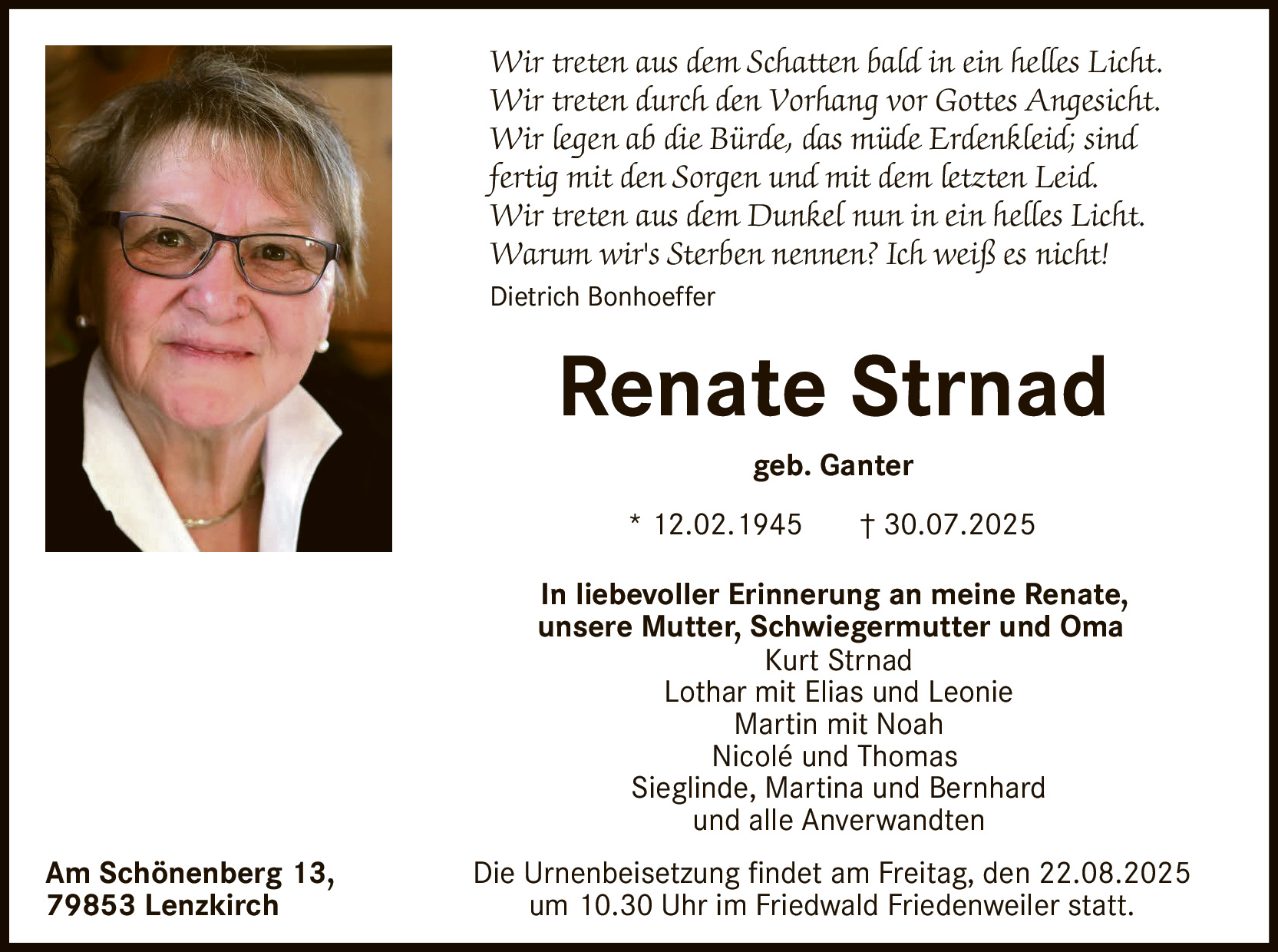Renate Strnad
