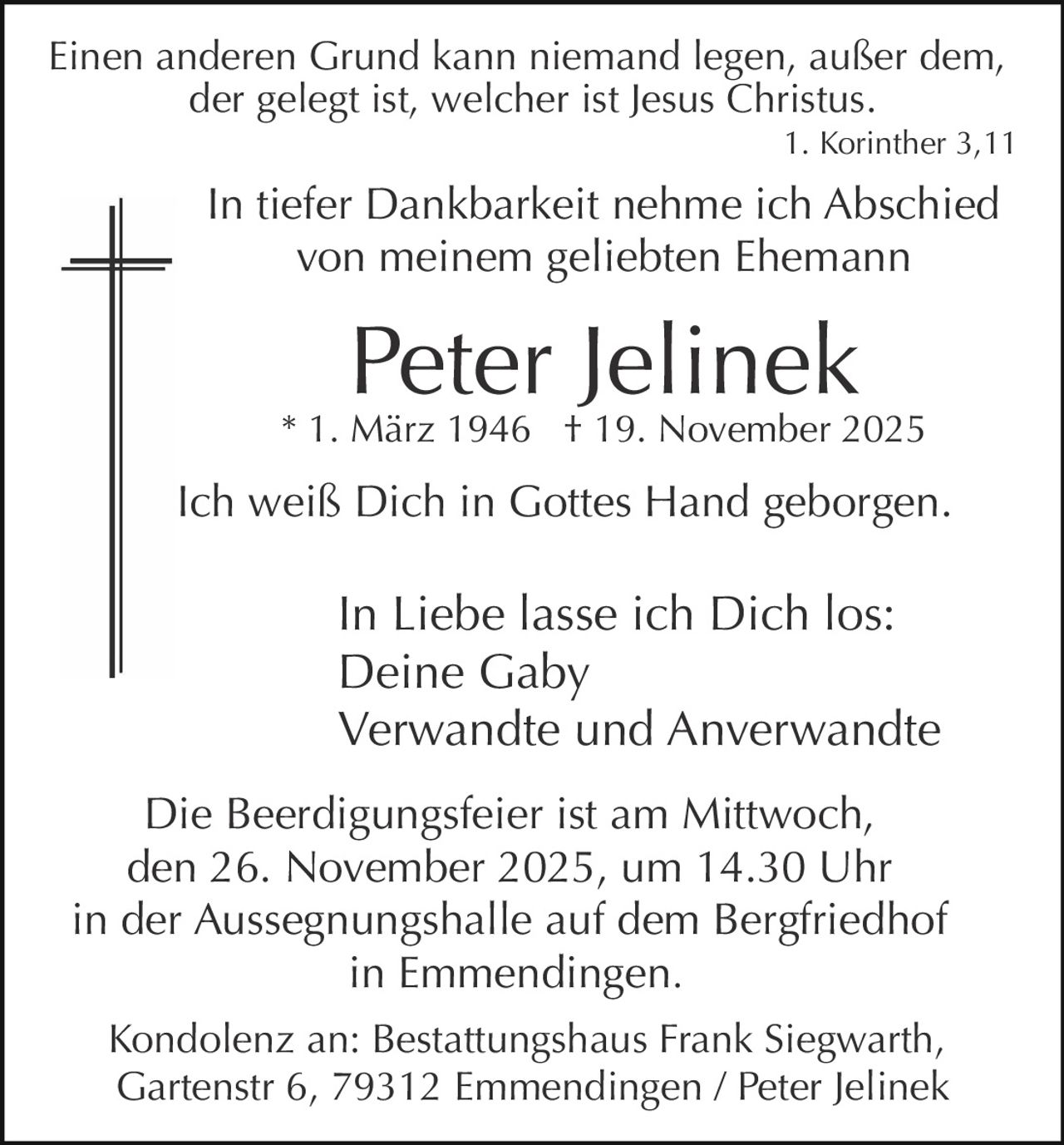 Ankündigung