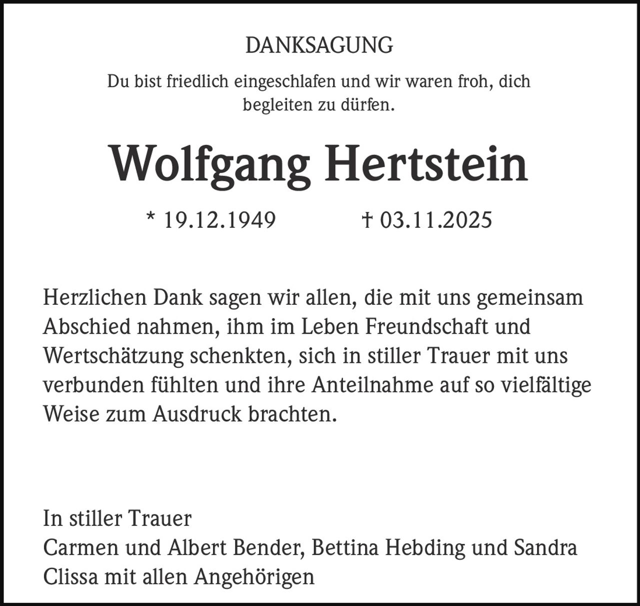 Ankündigung