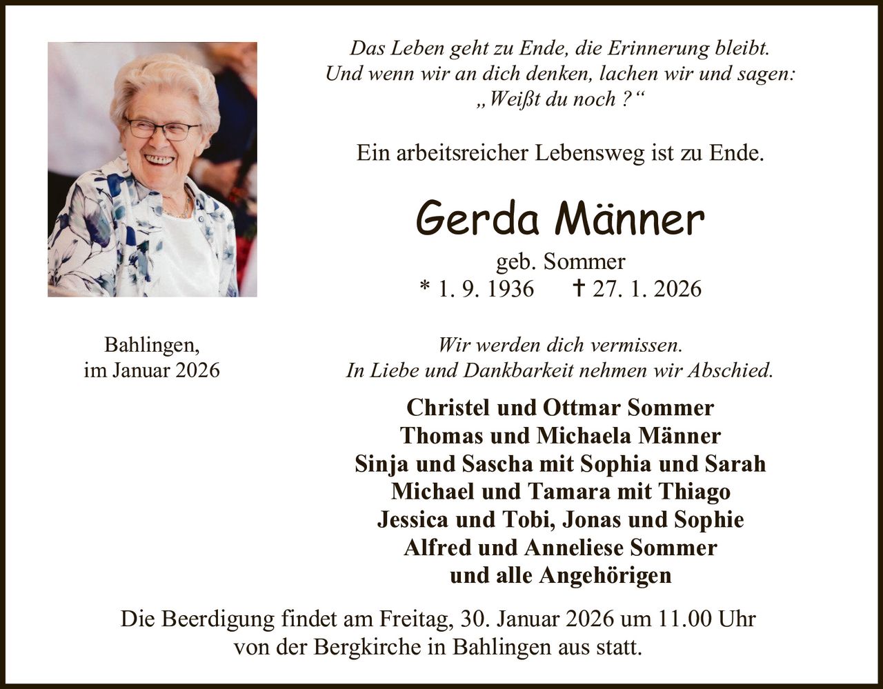Ankündigung