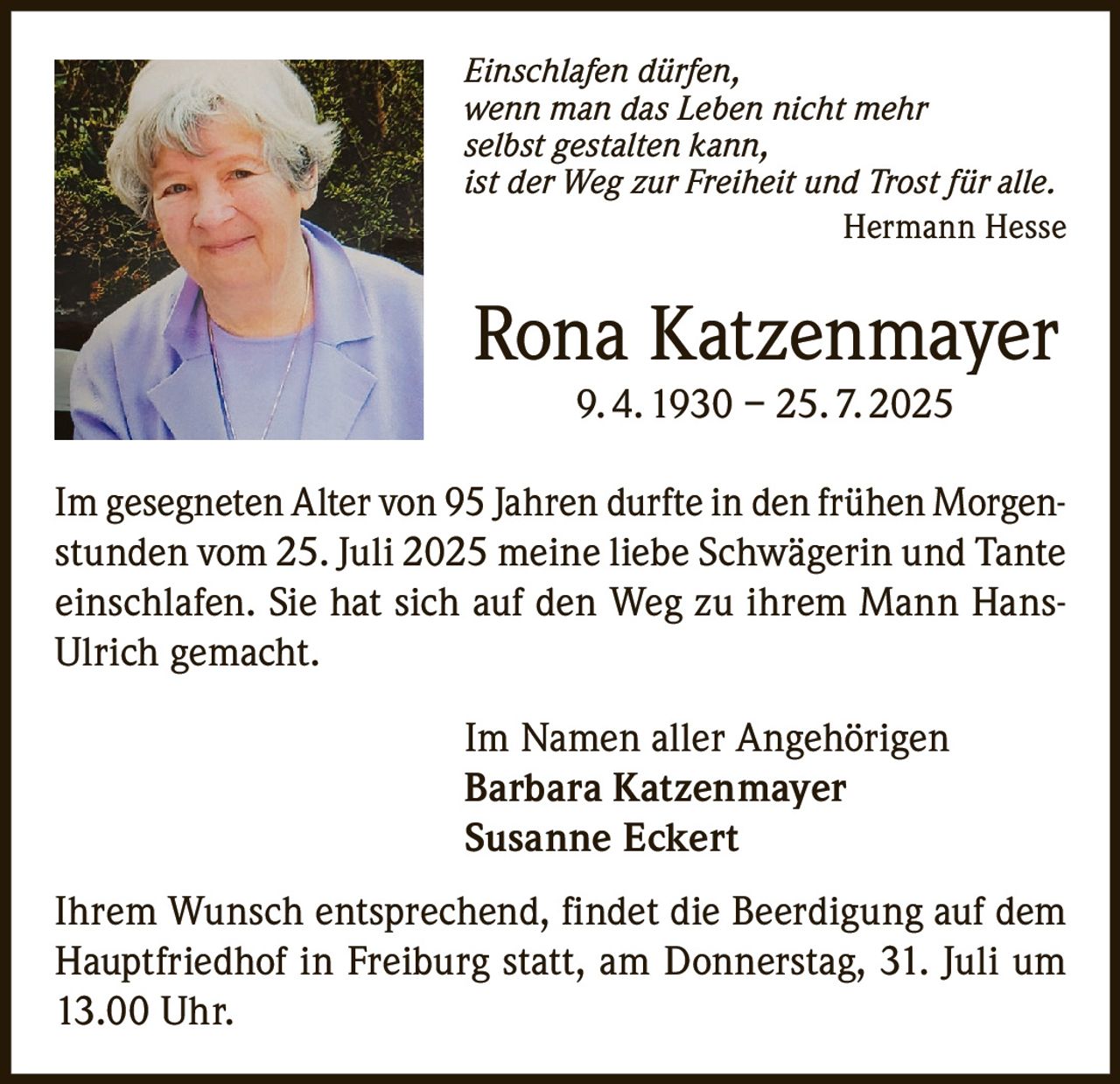 Ankündigung