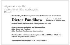 Ankündigung