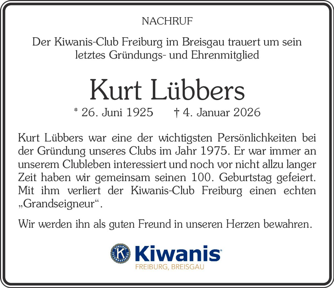 Ankündigung