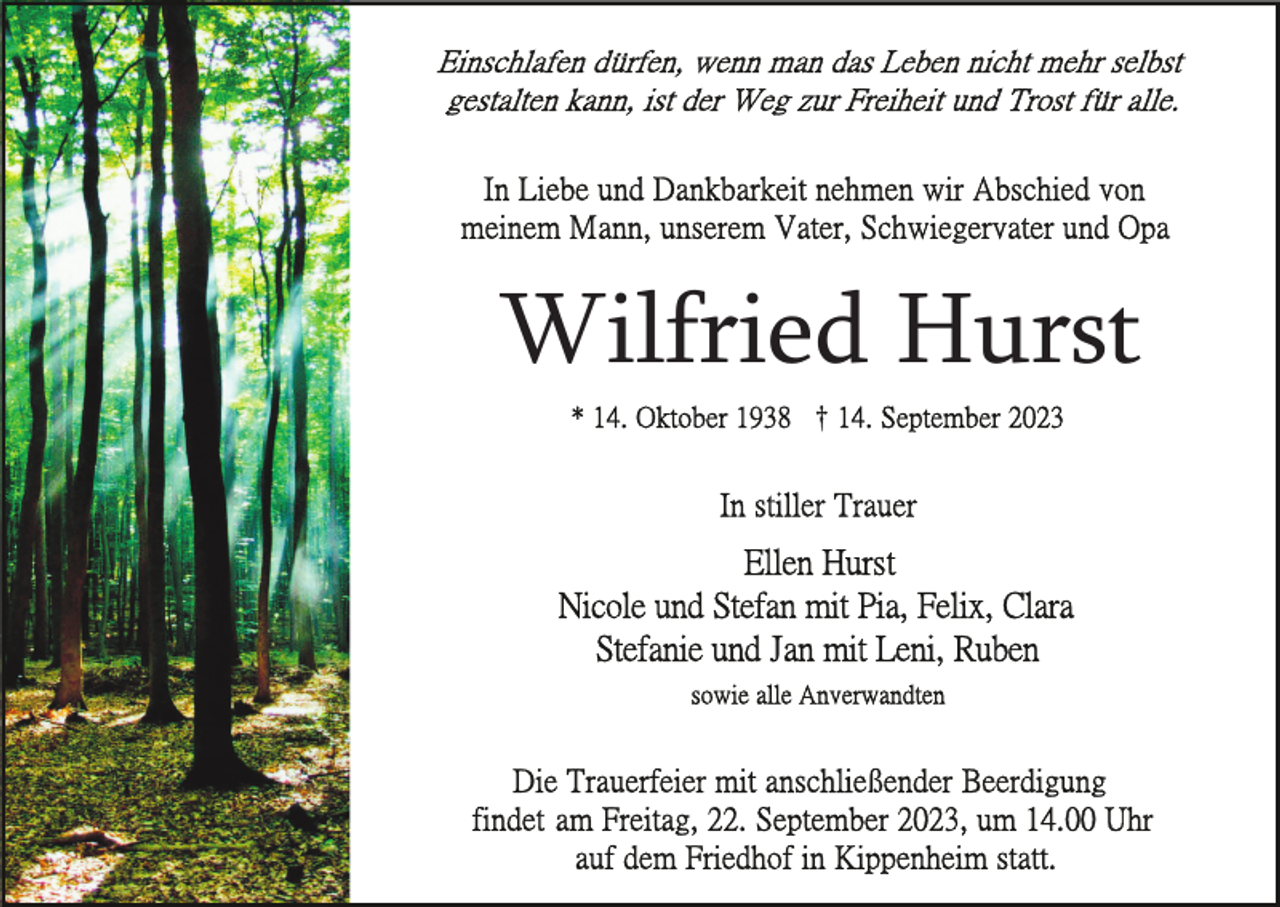 <p>Wilfried Hurst</p>