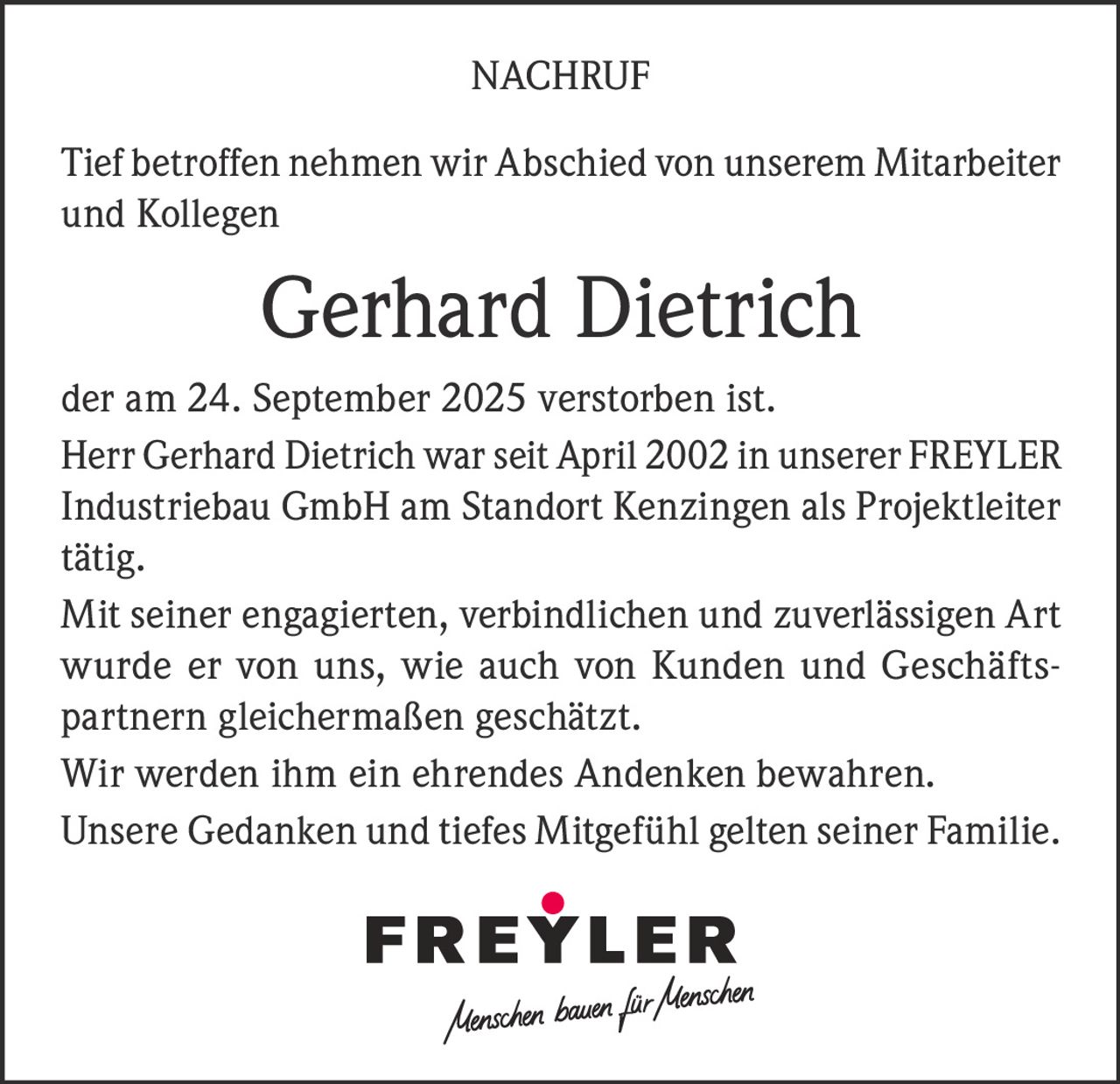 Ankündigung