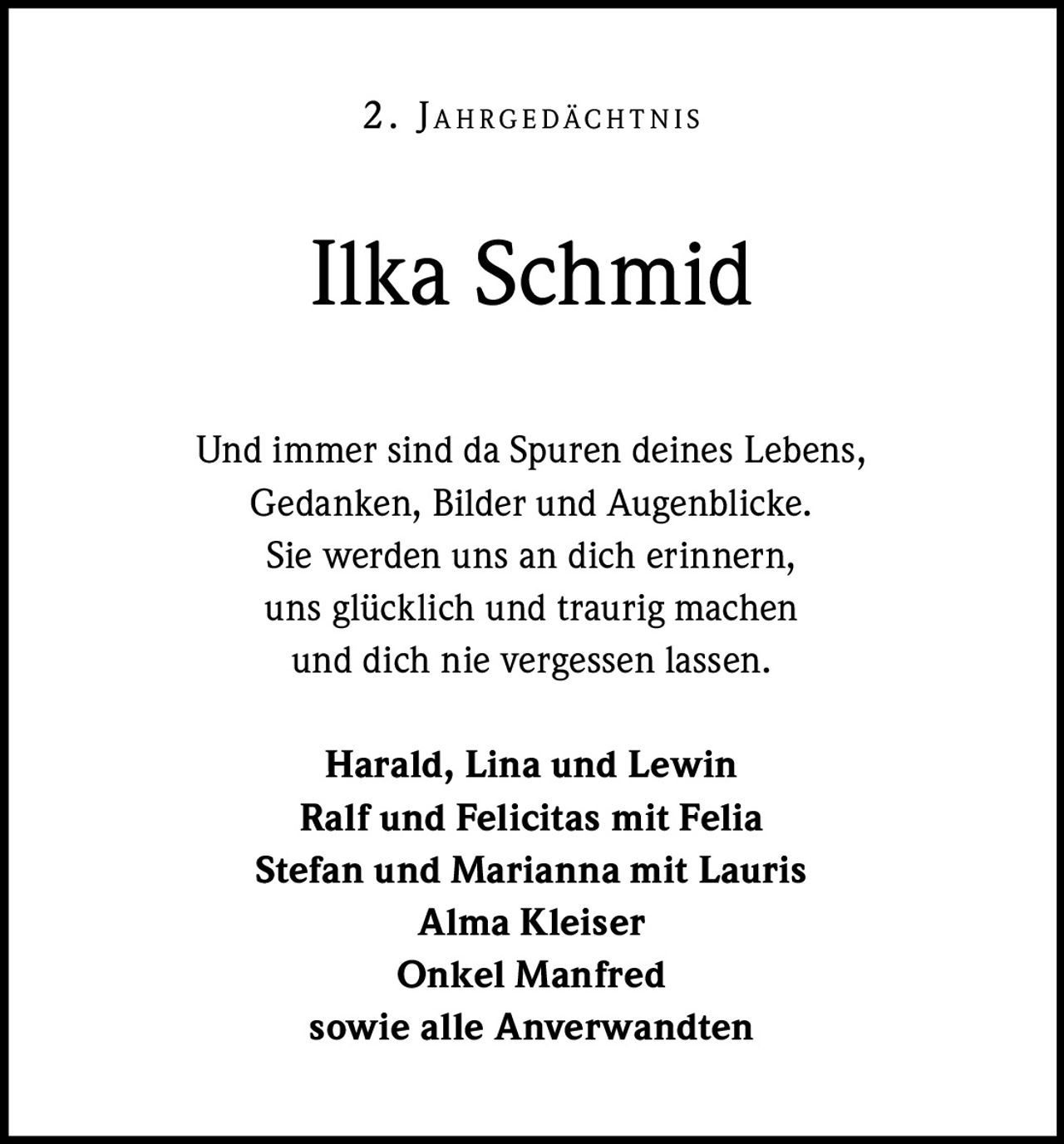 Ankündigung
