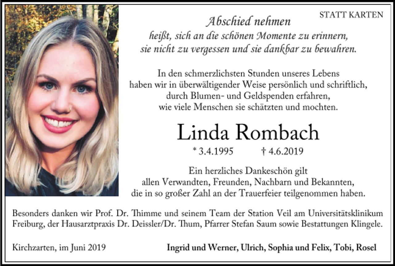 <p>Abschied nehmen<br />heißt, sich an die schönen Momente zu erinnern,<br />sie nicht zu vergessen und sie dankbar zu bewahren.</p>