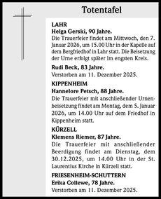 Ankündigung