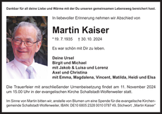 Ankündigung