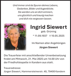Ankündigung
