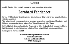 Ankündigung